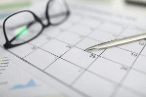 Why You Should Not Skip Your Annual Eye Exam, A picture of glasses on a table